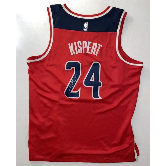 Corey Kispert Signed Washington Wizards NBA Jersey Nike Swingman‎ Authentic Auto